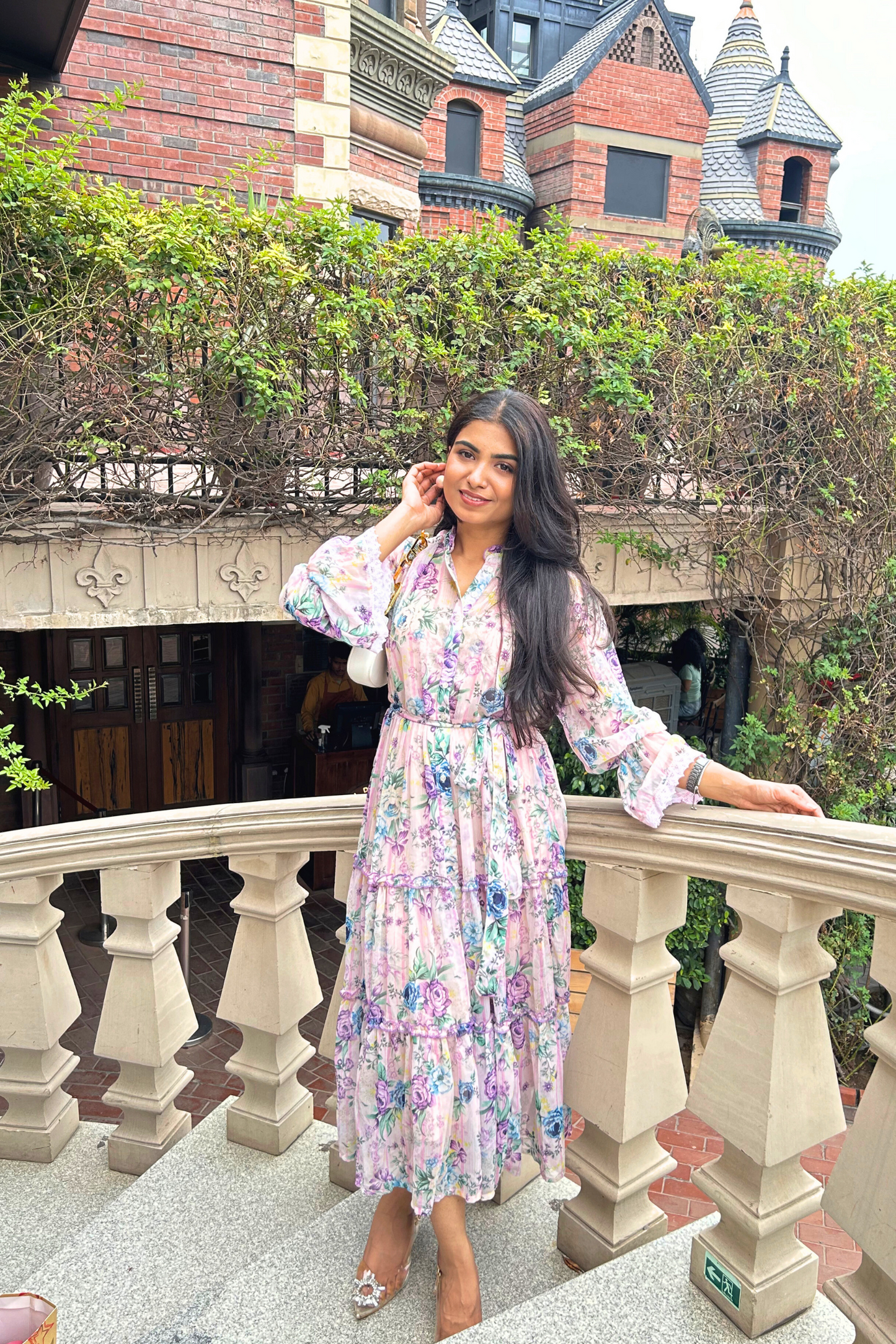 Rosalyn Tiered Midi Dress