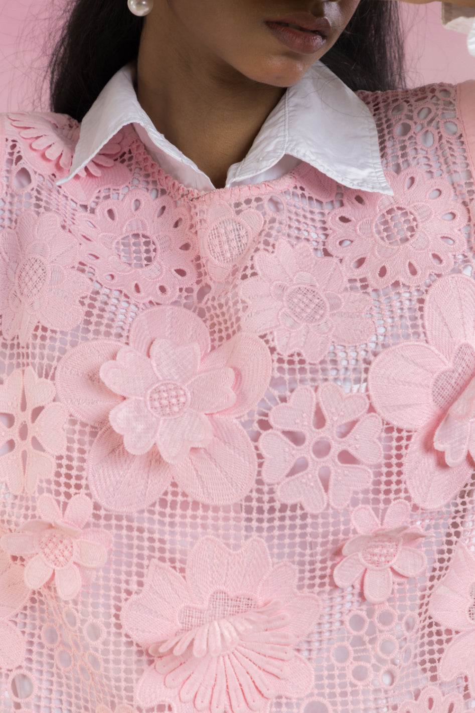 Petal Overlay Vest