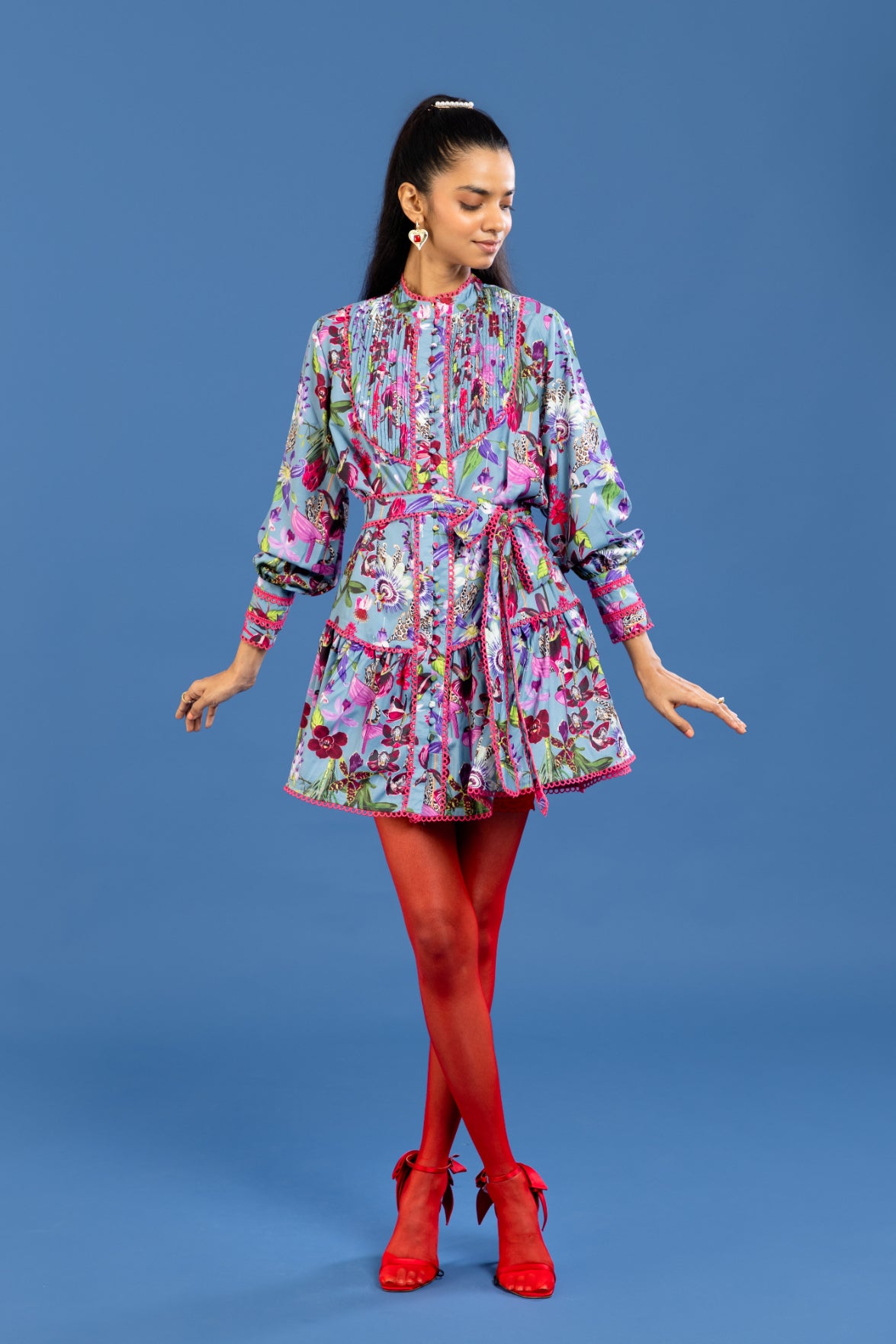 Garden Whimsy Mini Dress