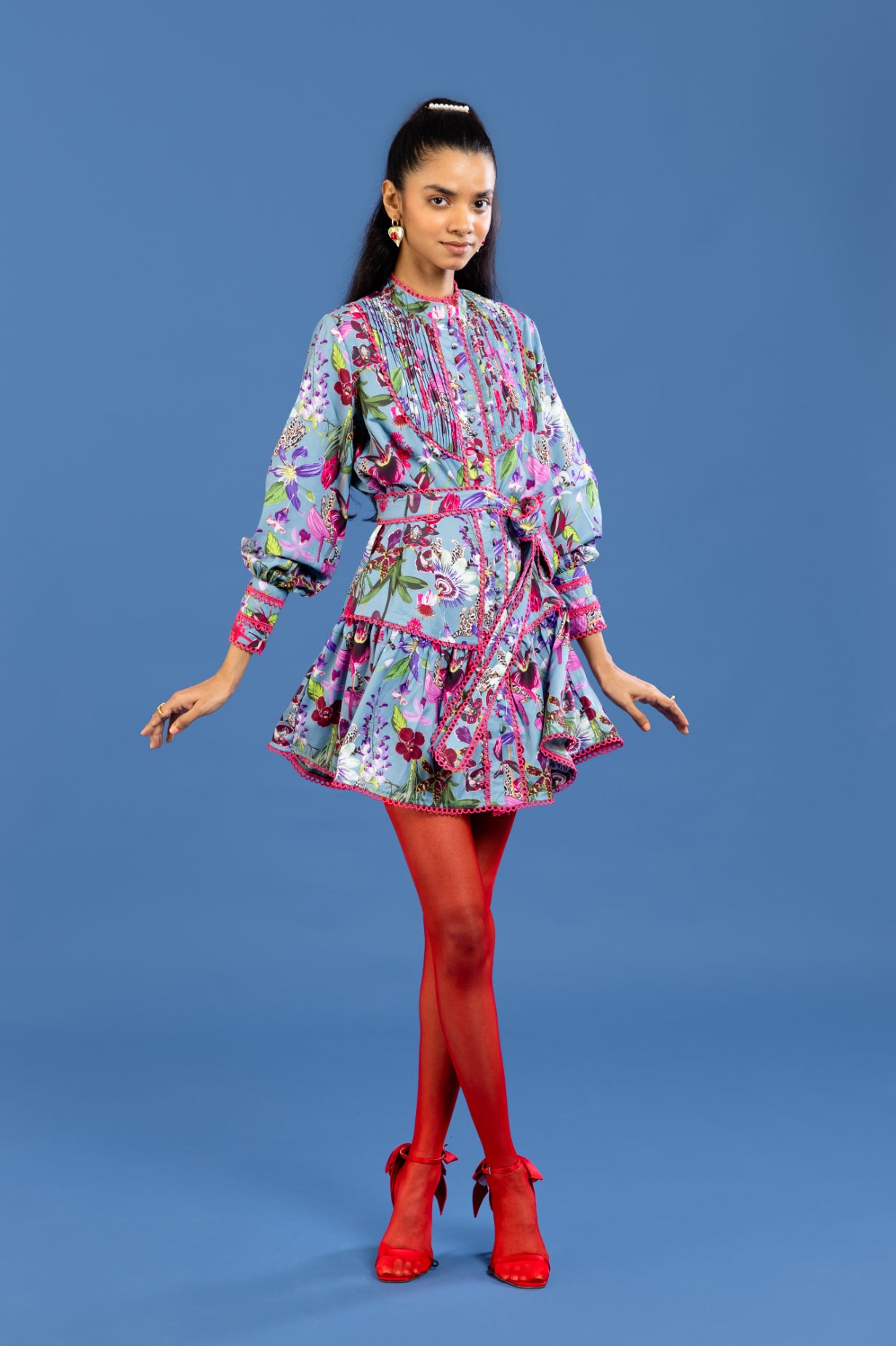 Garden Whimsy Mini Dress