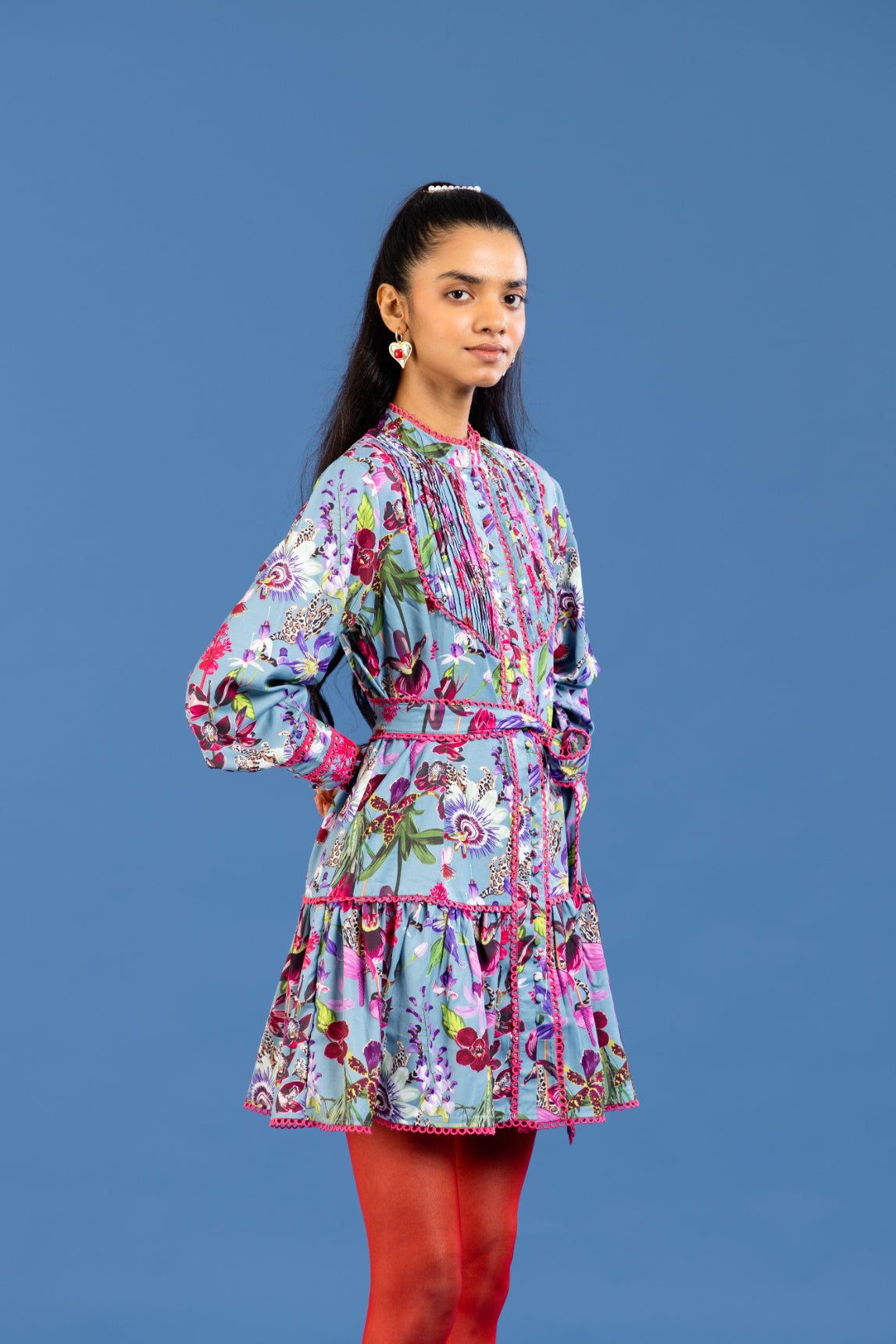 Garden Whimsy Mini Dress
