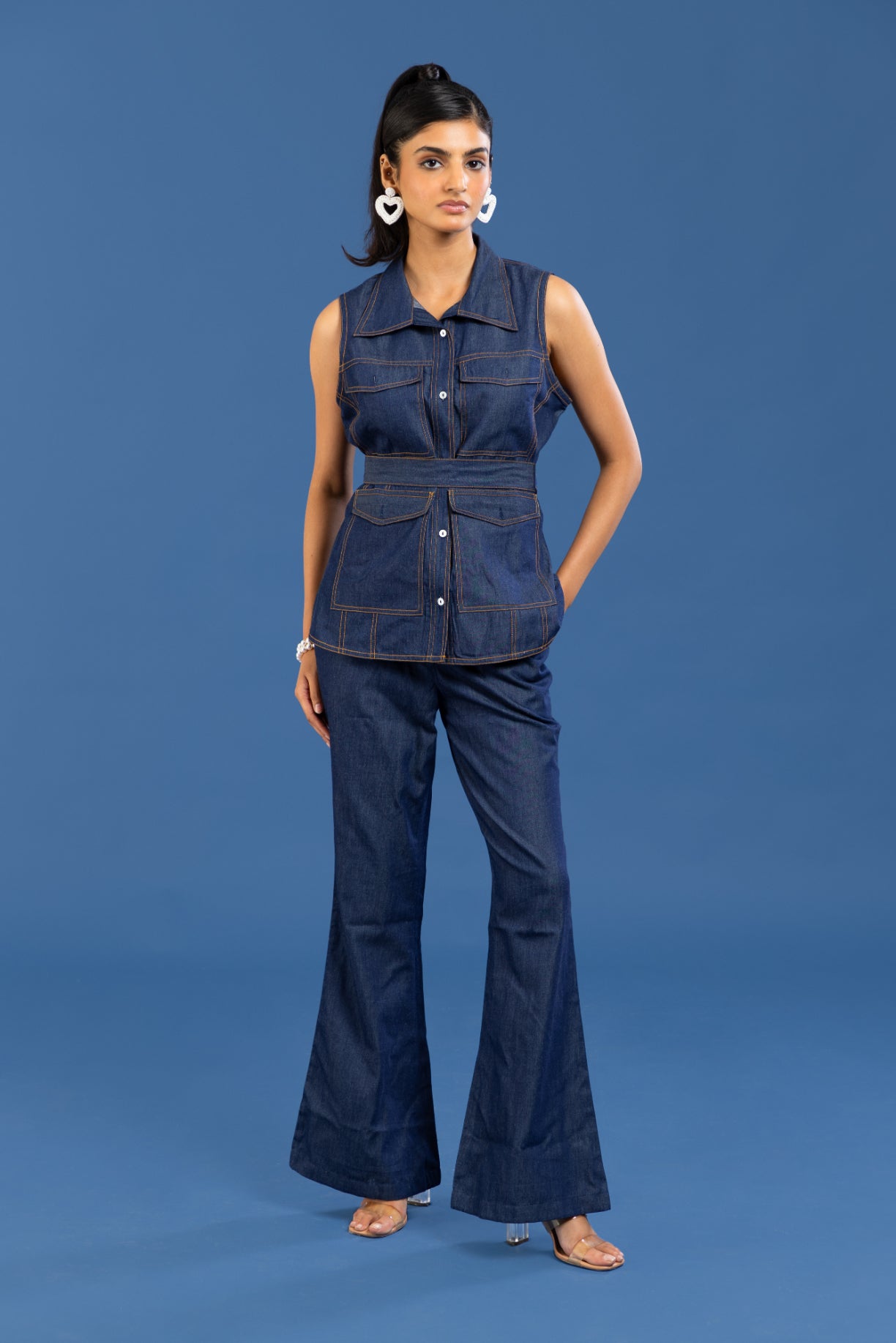 Nightfall Denim Coord Set