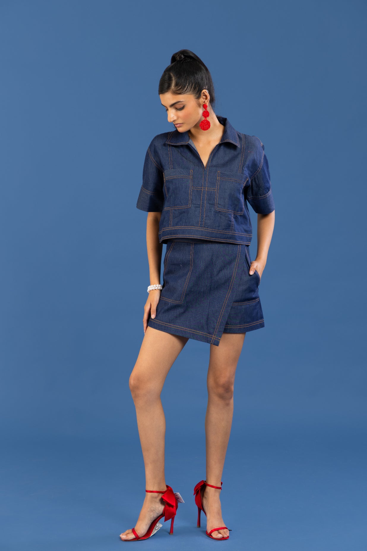 Circuit Wrap Skort